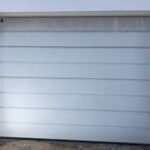 Garage door affected by salty air
