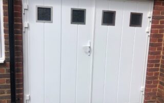 Draft-Free and Secure Garage Door
