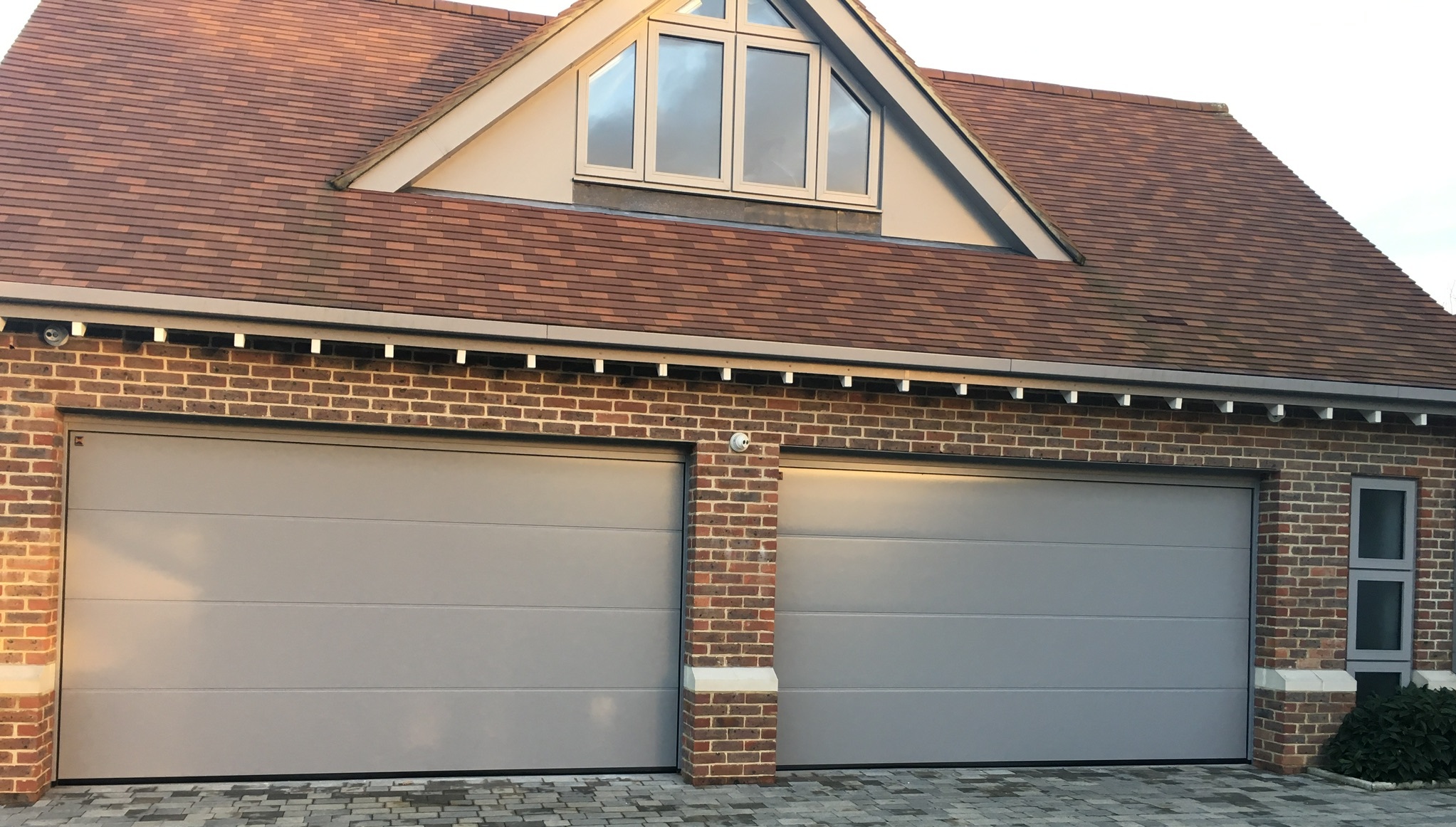 Colour match garage doors