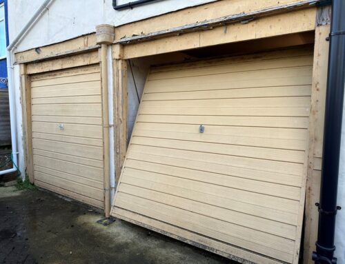 Replacing 1980s garage doors