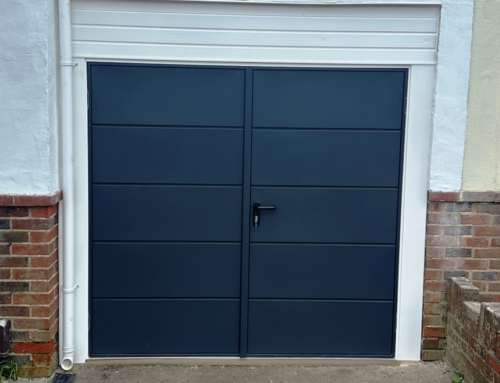 Garador side-hinged garage door transformation